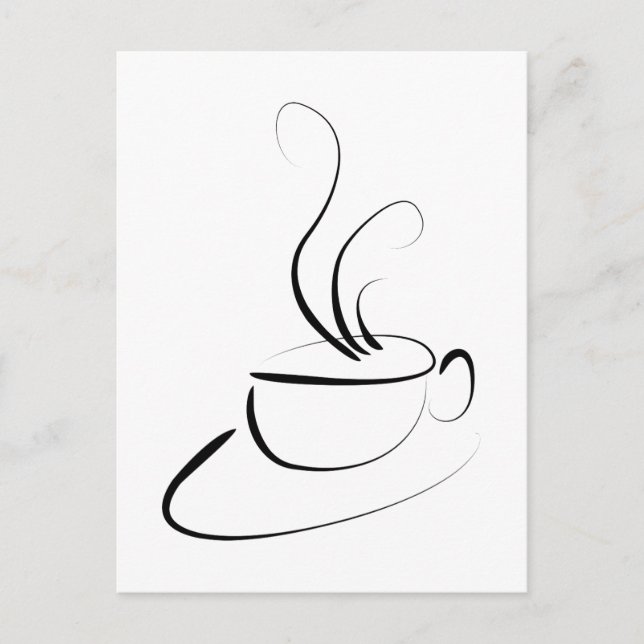 Jag Vill Ha Kaffe Vykort (Framsida)