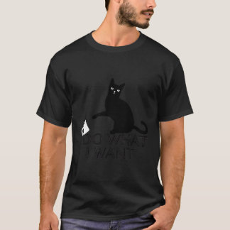 Jag vill ha kattpersonlighet. t shirt