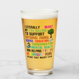 Jag vill ha mina skattepengar glaskopp