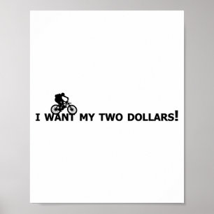 Jag vill ha mina två dollar! Better Off Dead Rolli Poster