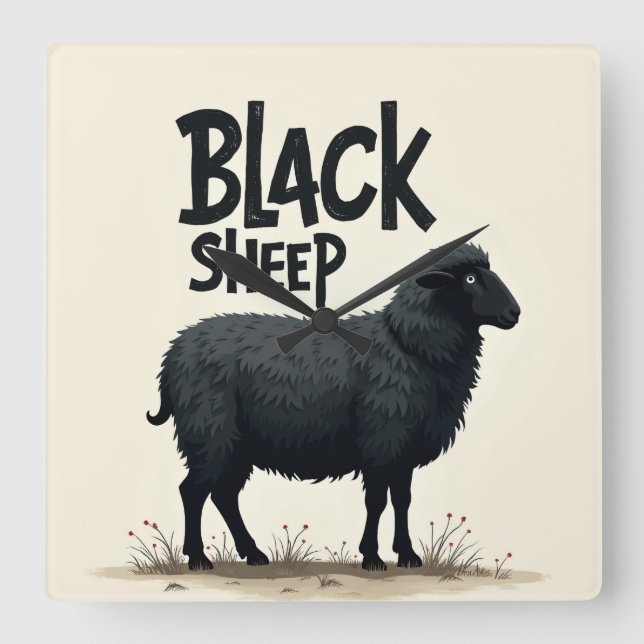 Jag vill ha problem fyrkantig klocka (Framsida)