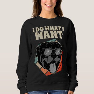 Jag vill ha Rottweiler Vintage Hund I Retro T Shirt