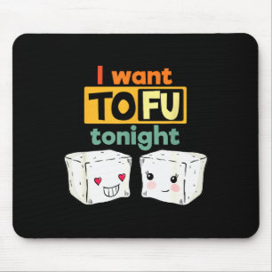 Jag vill ha Tofu ikväll, rolig vegan Musmatta