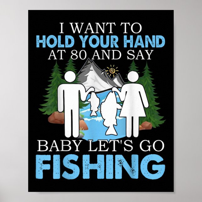 Jag vill hålla handen vid 80 och säga poster (Framsidan)