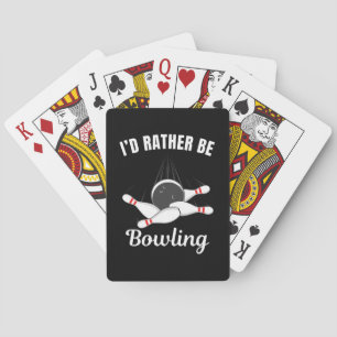 Jag vill hellre bowla casinokort