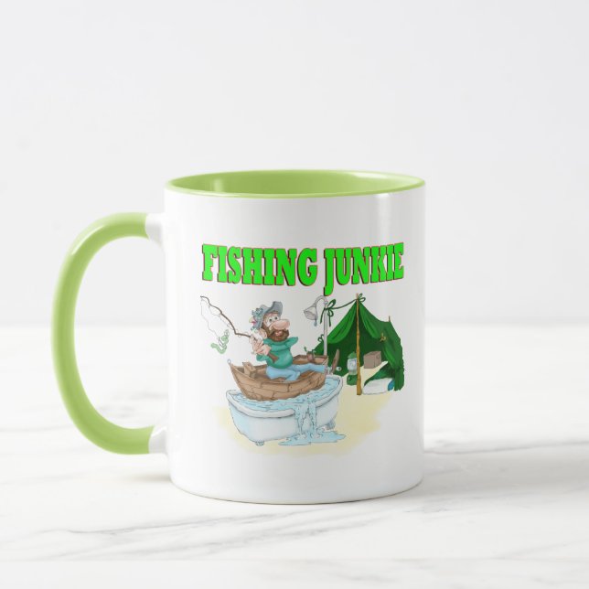 Jag vill hellre fiska! mugg (Vänster)
