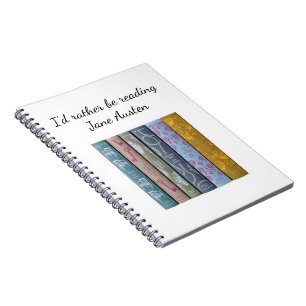 Jag vill hellre läsa Jane Austen Anteckningsbok