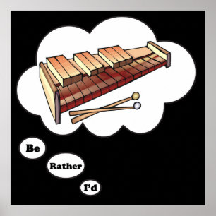 Jag vill hellre spela Marimba 2 Poster