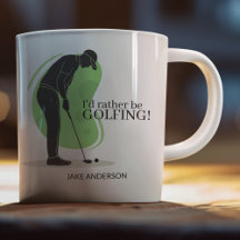 "Jag vill hellre vara GOLFING!"