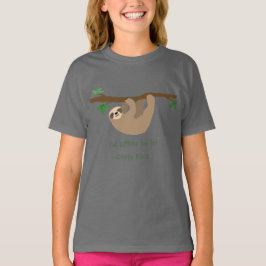 Jag vill hellre vara i Costa Rica, personlig T Shirt