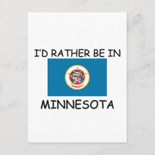 Jag vill hellre vara i Minnesota. Vykort
