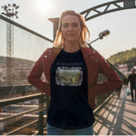 Jag vill hellre vara på Pemberly Jane Austen Vinta T Shirt