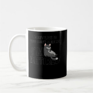 Jag vill inte att du ska få mig att bli trött kaffemugg