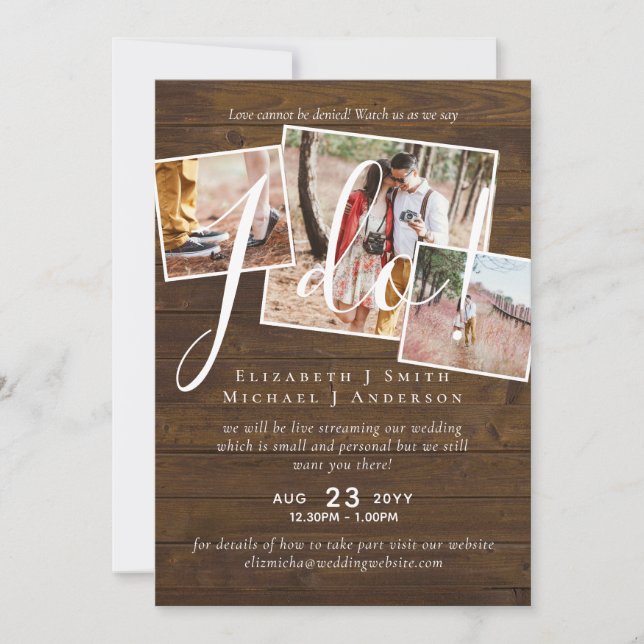 Jag vill inte att vi ska göra det! PHOTO Bröllop (Framsida)