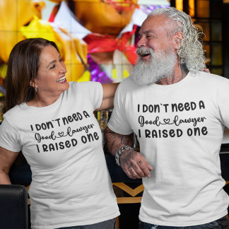 Jag vill inte ha en Bra advokat som jag tog upp en T Shirt