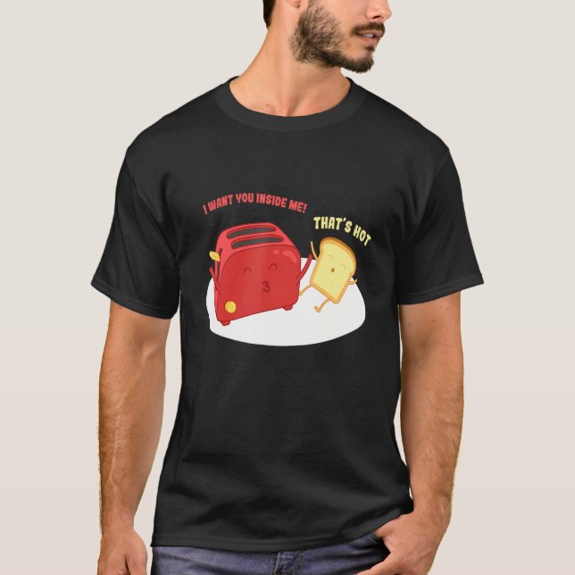 Jag vill inte ha Kärlek Breakfast. T Shirt (Framsida)