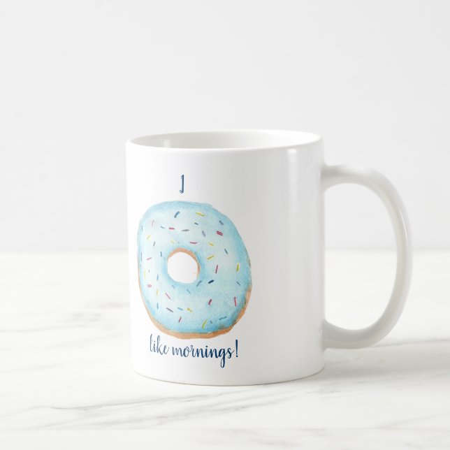 Jag vill inte ha morningar. kaffemugg (Höger)