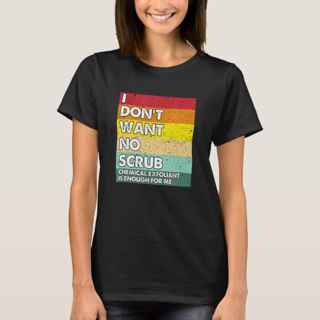 Jag vill inte ha någon syntetisk supertetisk teori t shirt (Framsida)