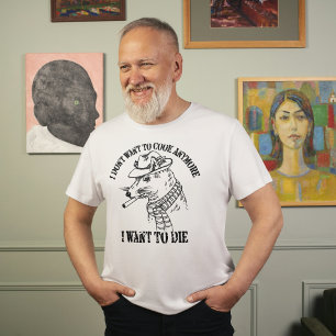 Jag Vill Inte Laga Mat Mer Jag Vill Dö T Shirt