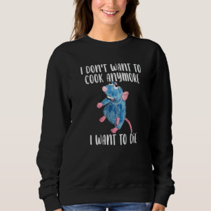 Jag Vill Inte Laga Mat Mer Jag Vill Dö T-shirts