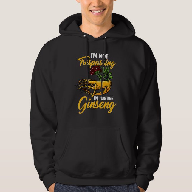 Jag vill inte trampa på mig. hoodie (Framsida)