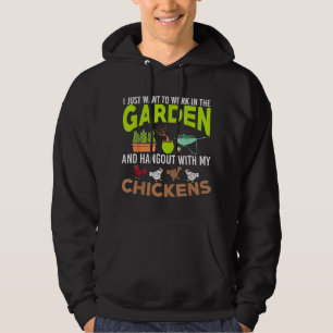 Jag vill jobba i min Tee. Hoodie