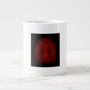 Jag vill kämpa tillbaka   Tyst ASMR Art Jumbo Mugg