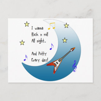 Jag vill klippa hela natten vykort