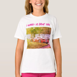 Jag vill köra det här t shirt