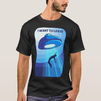 Jag Vill Lämna T Shirt