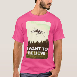 Jag vill leva - Ufo - Black - Sci-Fi T Shirt