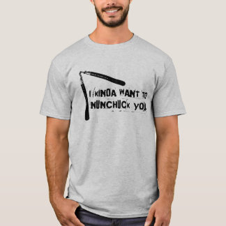 "Jag vill Nunchuck You" Tröja