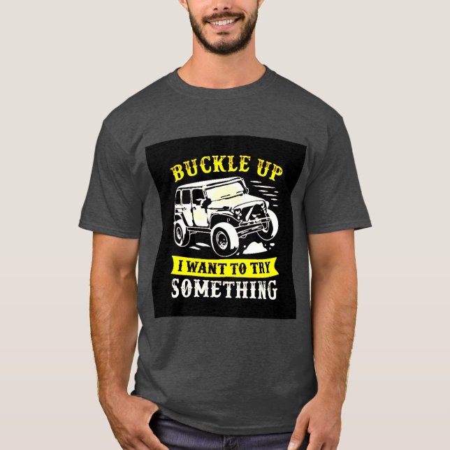 Jag vill prova något t shirt (Framsida)