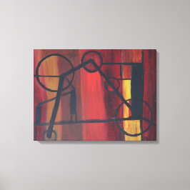 Jag vill rida canvastryck