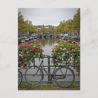 Jag vill rida min cykel i Amsterdam - vykort