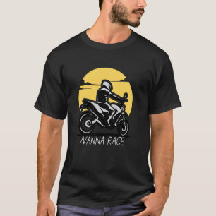 Jag vill Ride Moto Dirt Bike World of Outlaw Sprin T Shirt