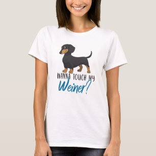 Jag vill röra vid min vävare. t shirt