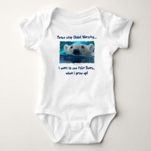 "JAG VILL SE BEARS..." Polar Bear Art Tee Shirt