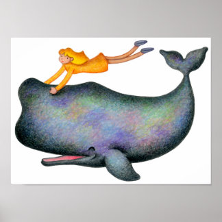 Jag vill simma med valar. poster