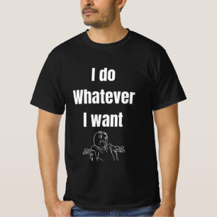 Jag vill Spelar ingen roll T Shirt