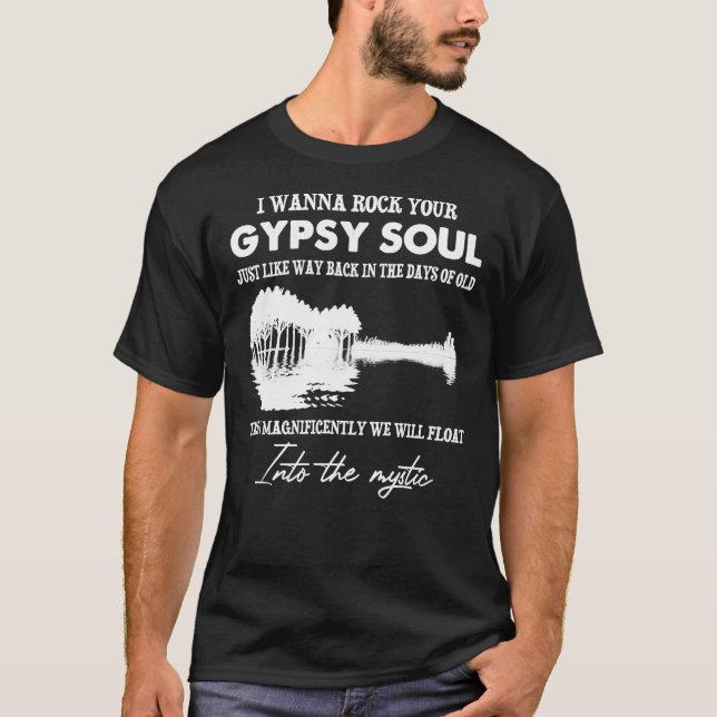 Jag vill Sten er zigenarsjö i Mystic Essen T Shirt (Framsida)