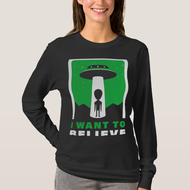 Jag vill tro 1 t shirt (Framsida)