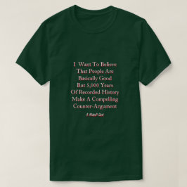 Jag vill tro.. A MisterP Shirt Tee Shirt