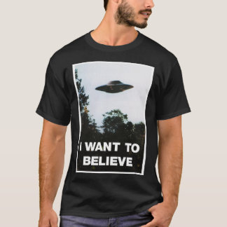 Jag vill tro att X-filer Poster Poster T Shirt