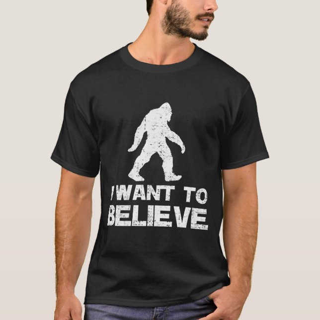 JAG VILL TRO BIGFOOT T-SHIRT (Framsida)