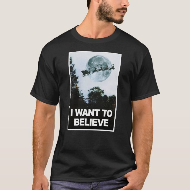 Jag vill tro, i Santa T Shirt (Framsida)