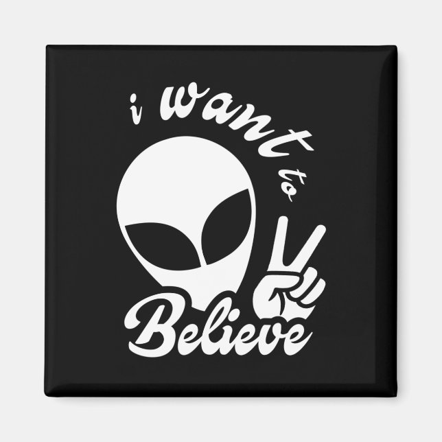 Jag vill tro magnet (Framsidan)