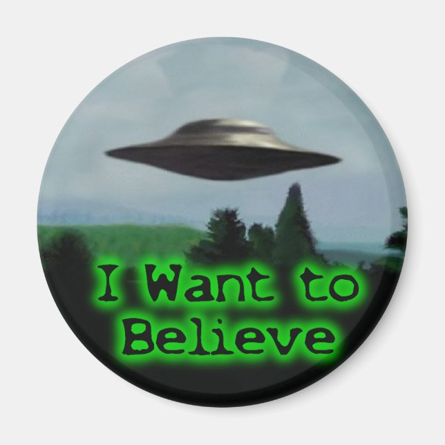 Jag vill tro magnet (Framsidan)
