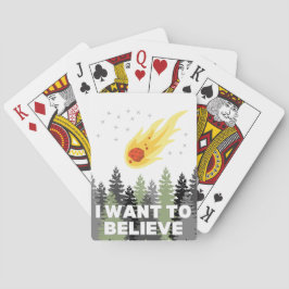 Jag vill tro på Asteroidkort Casinokort