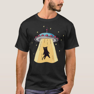 Jag vill tro på bortförande av utomstående Ufo-kat T Shirt